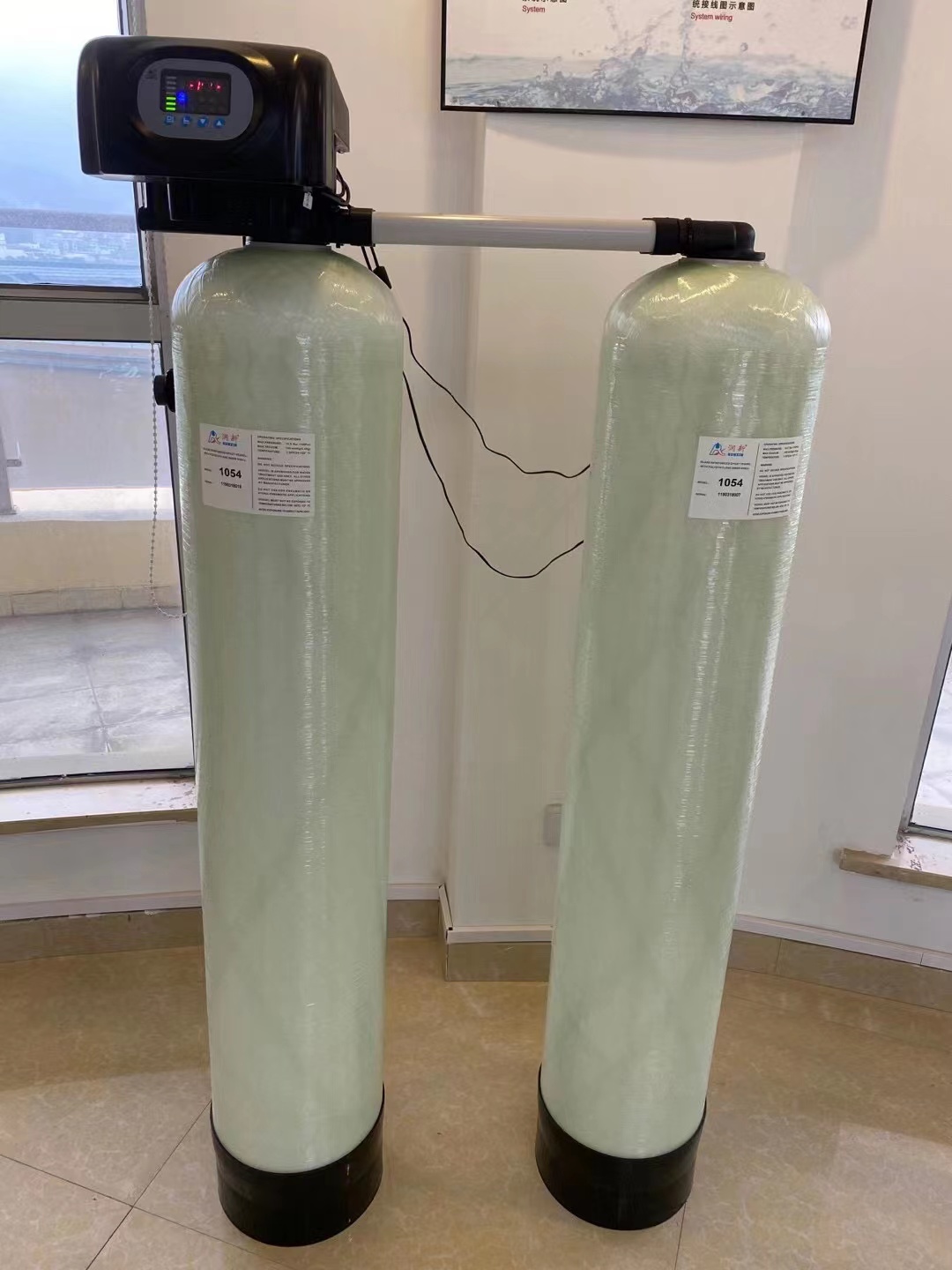 润新全自动软水器 单阀双罐 SILENTWATER